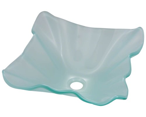 Polaris p116 Frosted Glass Vessel Sink
