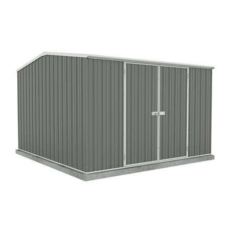 Absco Premier 10' x 10' Metal Storage Shed