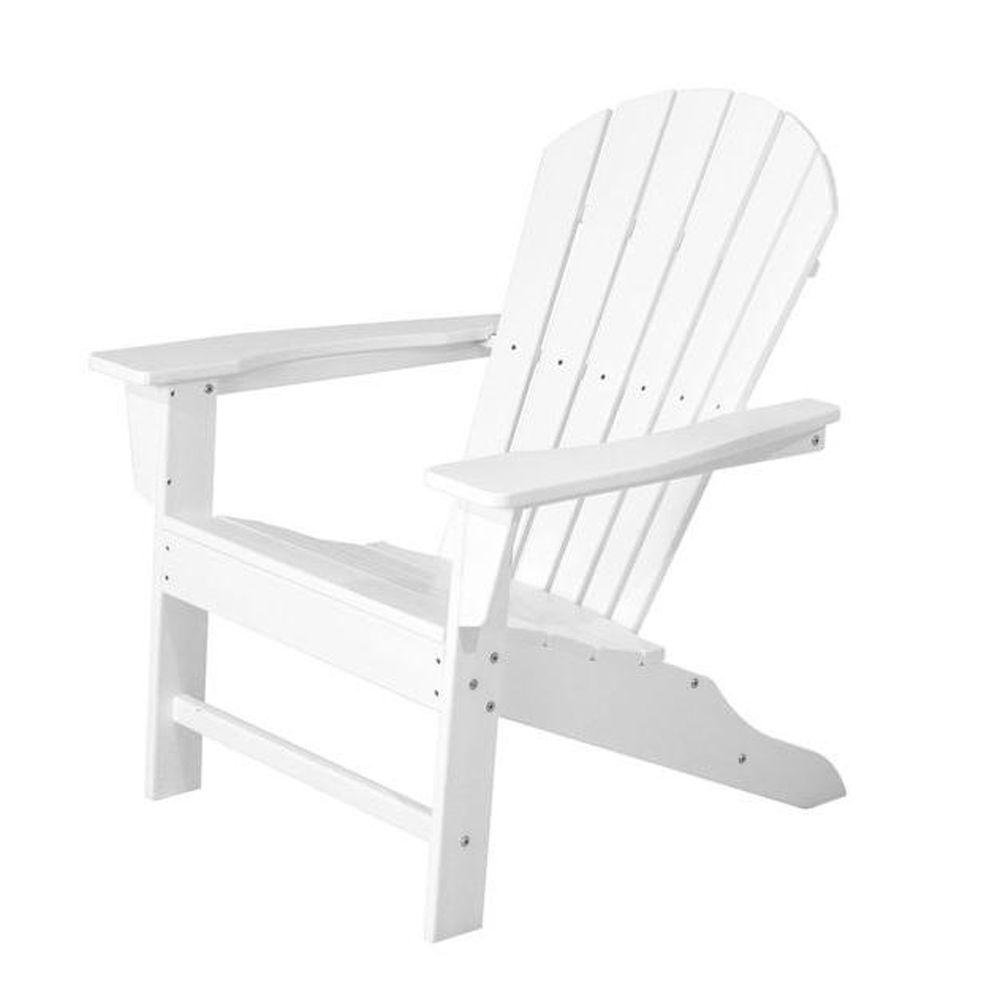 Polywood South Beach Adirondack In White