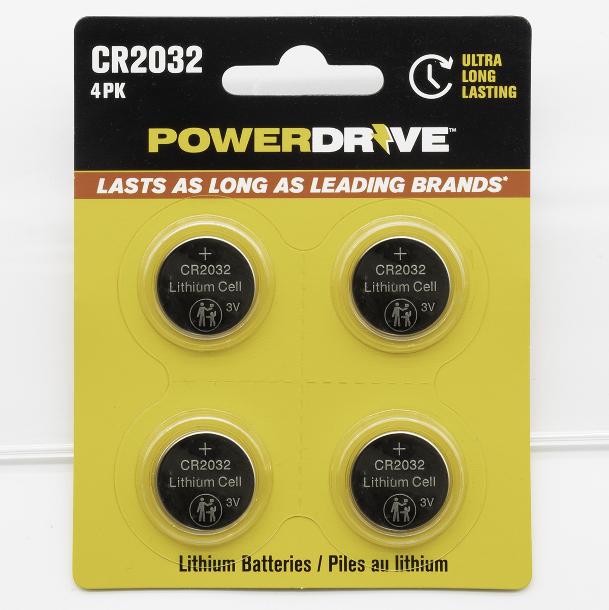 2032 3V Lithium Button Battery 4 Pack