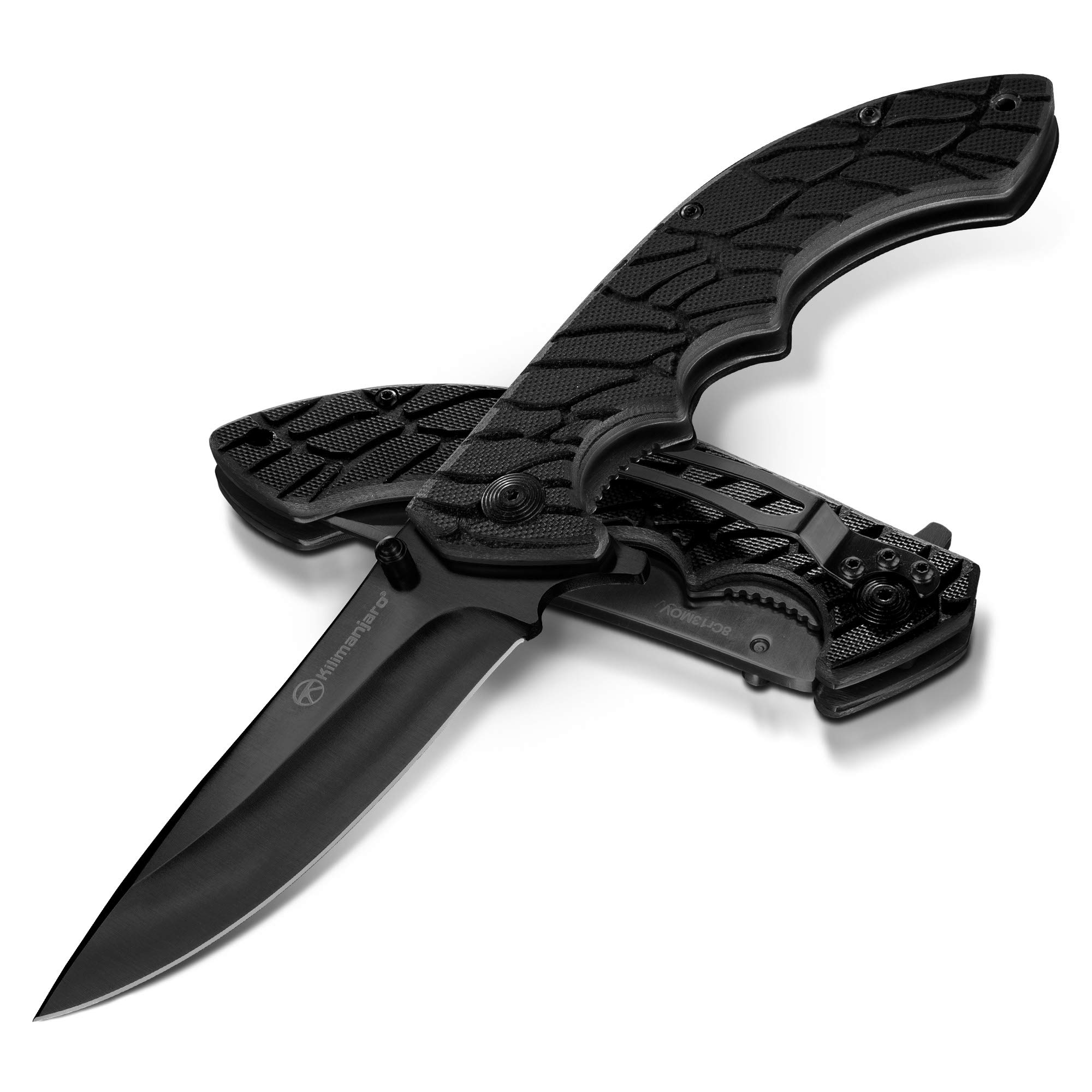 KILIMANJARO 9IN FOLDING KNIFEMAKAZIBLACK FINISH