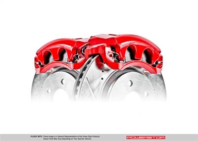 RED POWDER COATED PERFORMANCE CALIPERS