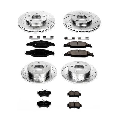 FRONT & REAR 1 CLICK BRAKE KIT W/ HARDWARE