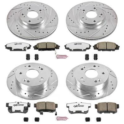 FRONT & REAR STREET WARRIOR BRAKE KIT