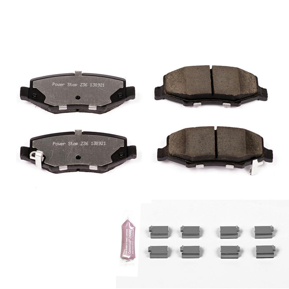 Z36 TRUCK & TOW CARBON FIBER-CERAMIC BRAKE PADS