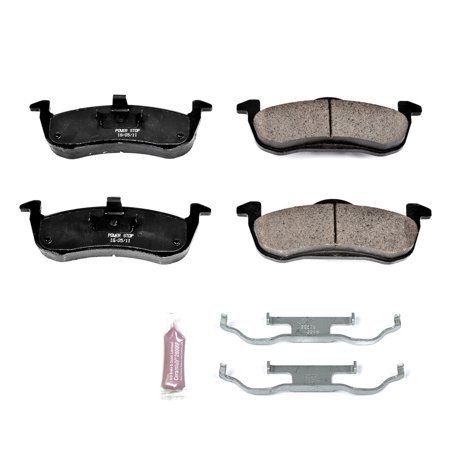 REAR Z23 EVOLUTION SPORT CARBON FIBER INFUSED CERAMIC BRAKE PADS