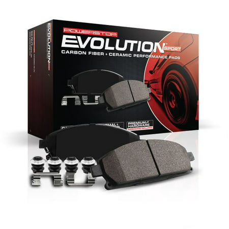 FRONT Z23 EVOLUTION SPORT CARBON FIBER INFUSED CERAMIC BRAKE PADS