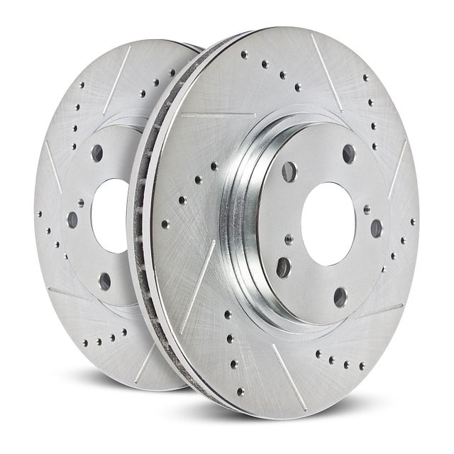 EVOLUTION DRILLED & SLOTTED ROTORS