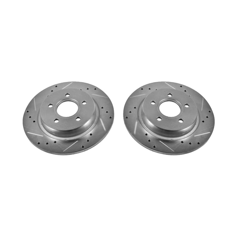 EVOLUTION DRILLED & SLOTTED ROTORS