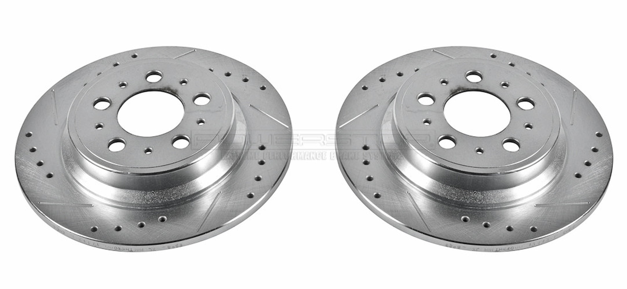 EVOLUTION DRILLED & SLOTTED ROTORS