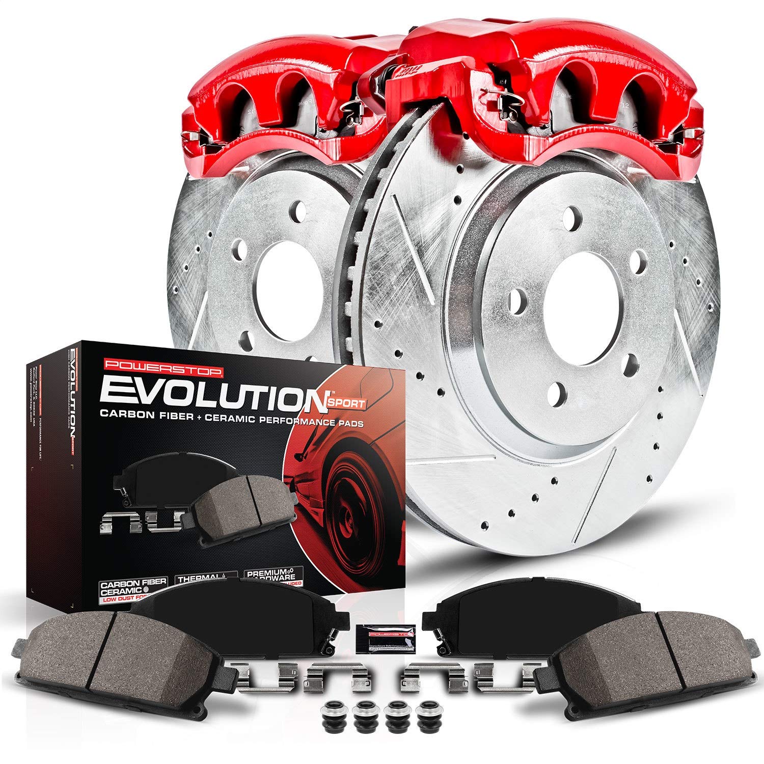 FRONT Z23 EVOLUTION SPORT BRAKE UPGRADE KIT WITH CALIPERS