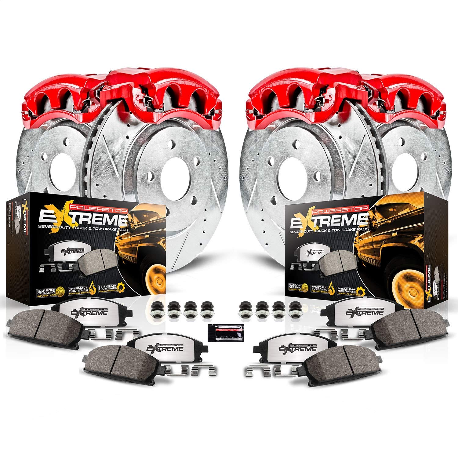 Z36 TRUCK AND TOW PERFORMANCE BRAKE KIT WITH CALIPERS