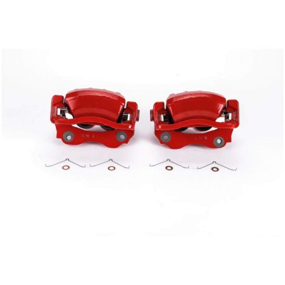 FRONT RED POWDER COATED PERFORMANCE CALIPERS