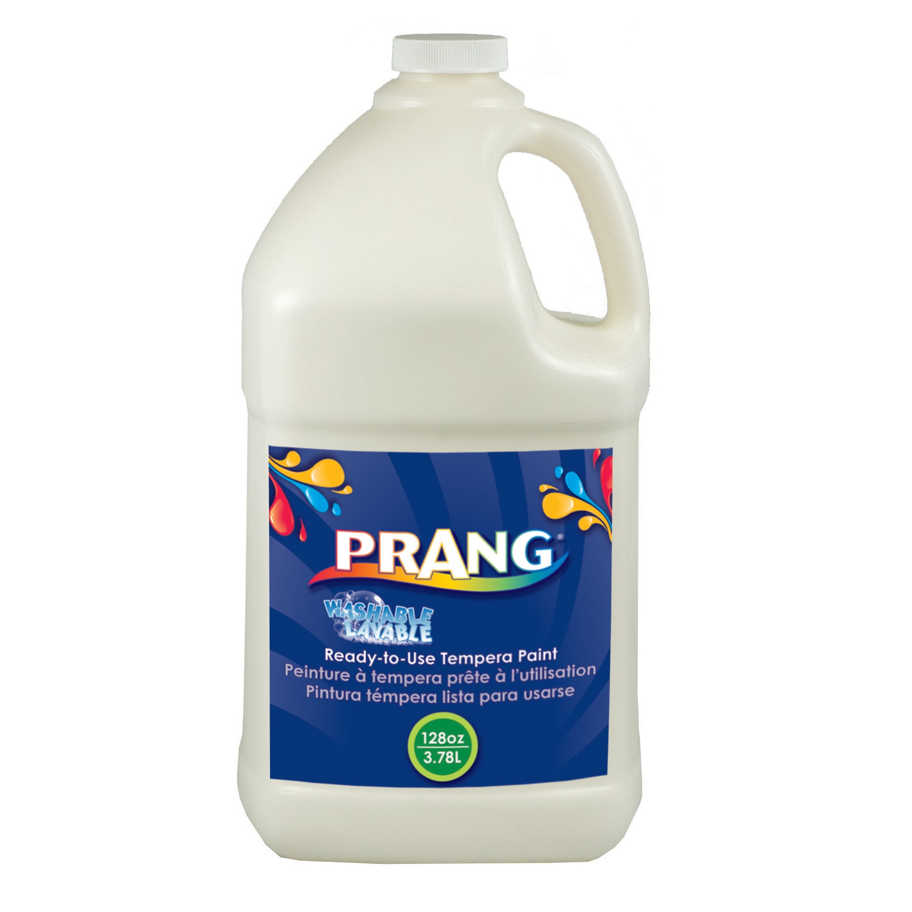 Prang Washable Paint - 1 gal - 1 Each - White