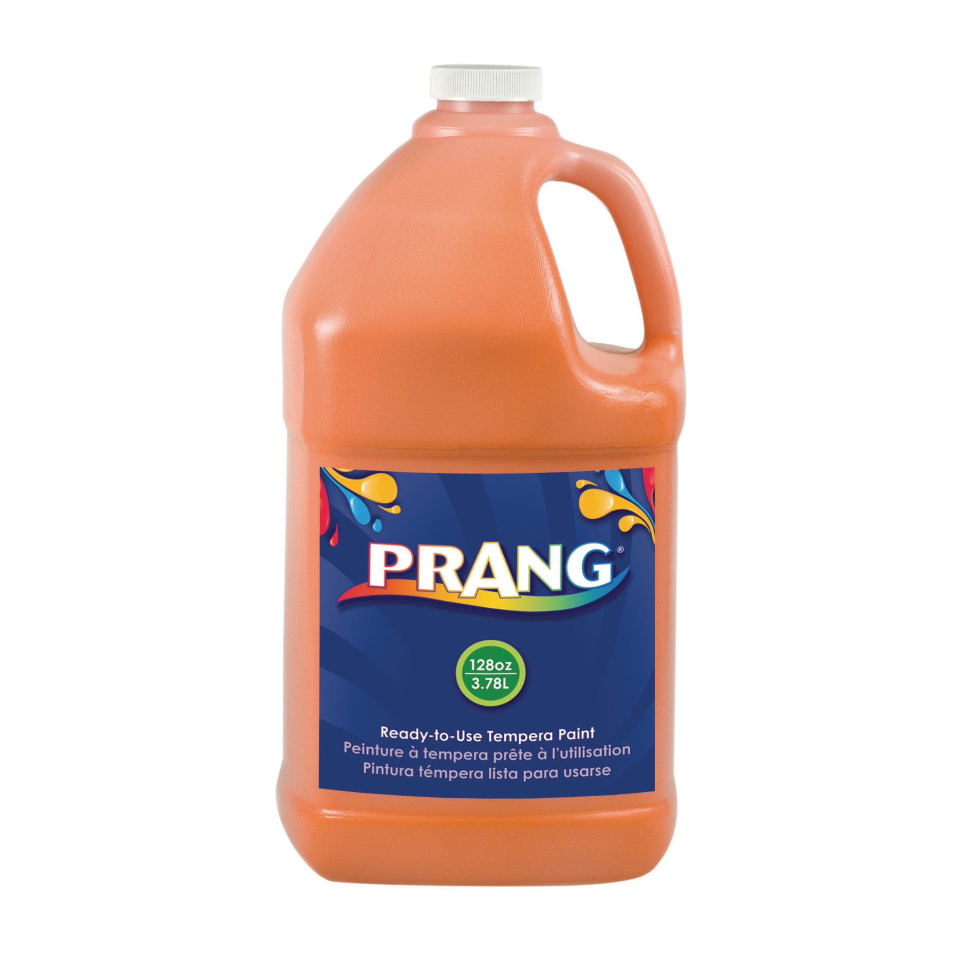 Prang Liquid Tempera Paint - 1 gal - 1 Each - Orange