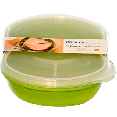 Preserve Green Square Sandwich Food Storage (1x2 PK)