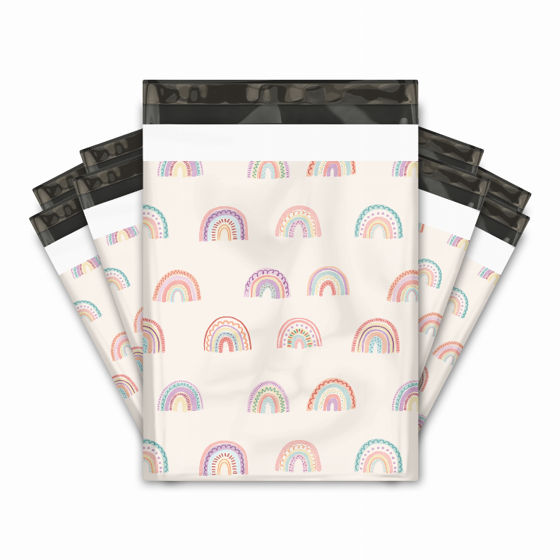 Poly Mailers - 50ct Boho Rainbow
