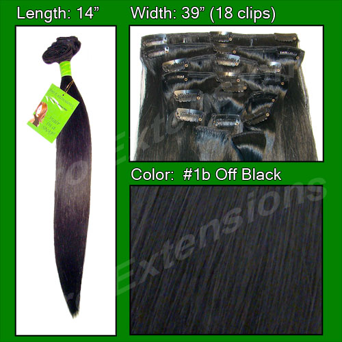 #1B Off Black - 14 inch