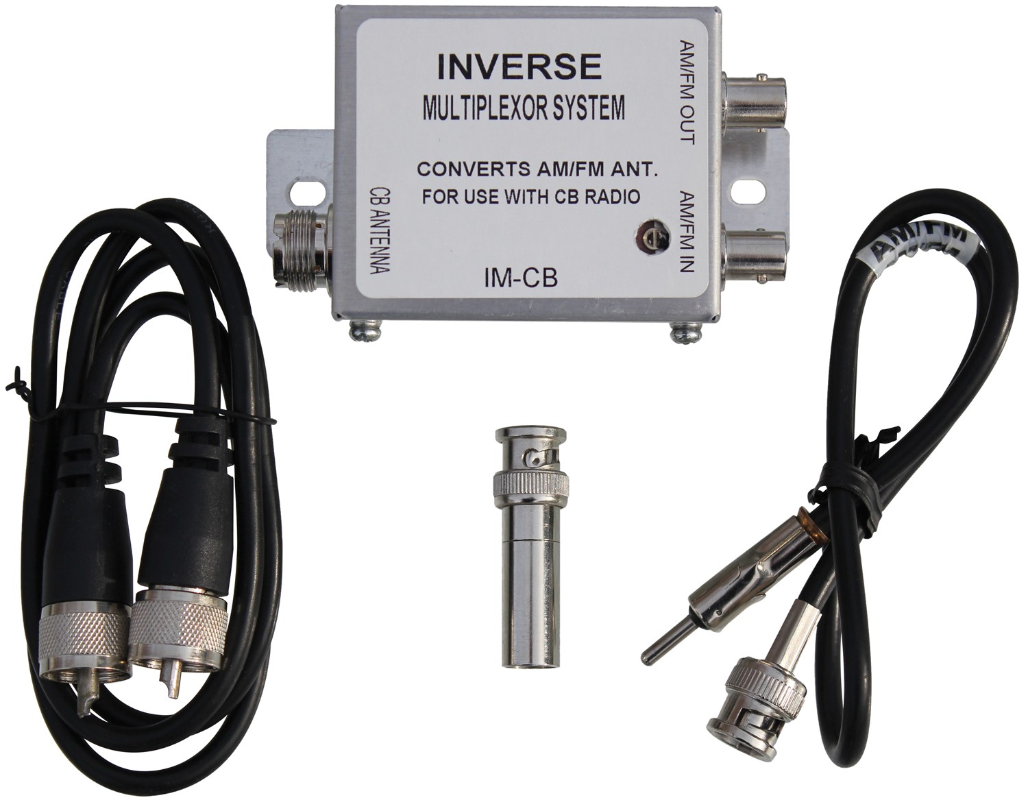 Procomm Am/Fm Antenna Multiplexor System Converts Existing Vehicle Antenna To Use Tri-Way - Am/Fm/Cb