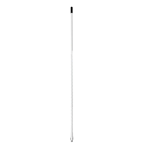 3' White Super Flex Antenna