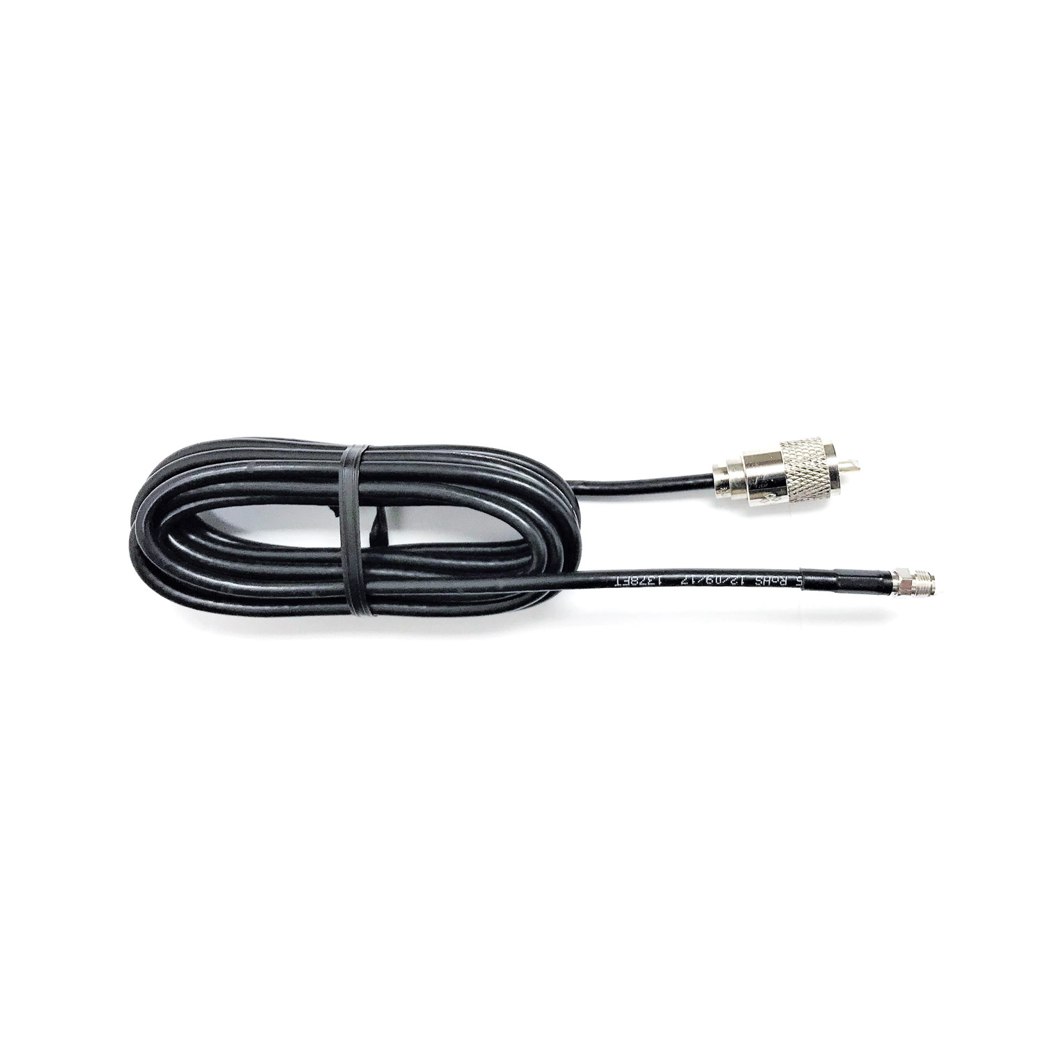 Procomm - P12XFME 12 Foot Single Lead Rg58Au Coax Cable With 1 Kalibur Pl259 & 1 Fme-F Connector