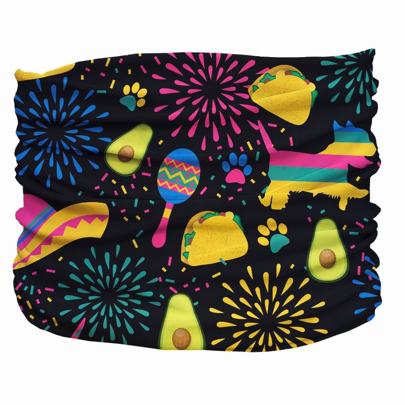 Taco Pawty Pup Scruff - Teeny Black,Pink,Yellow