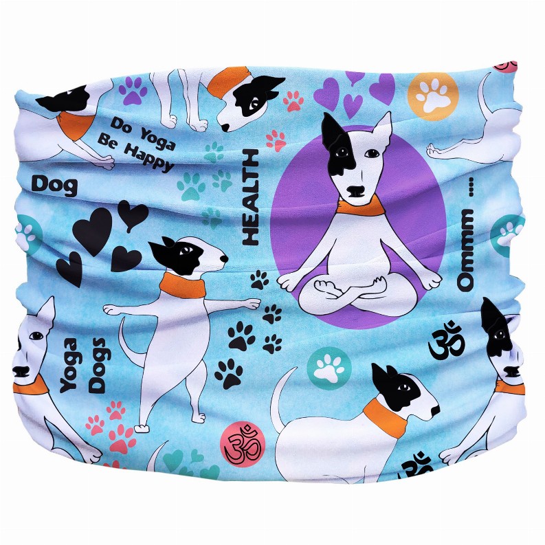 Yogadog Pup Scruff - Small Blue,Purple