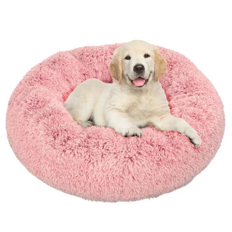 Donut Dog Bed Medium Dark Grey