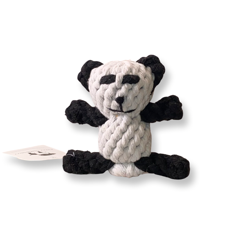 Panda Rope Dog Toy