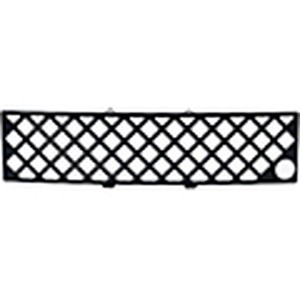 11-14 F150 ECOBOOST STAINLESS BLACK DIAMOND GRILLE W/HEATER PLUG