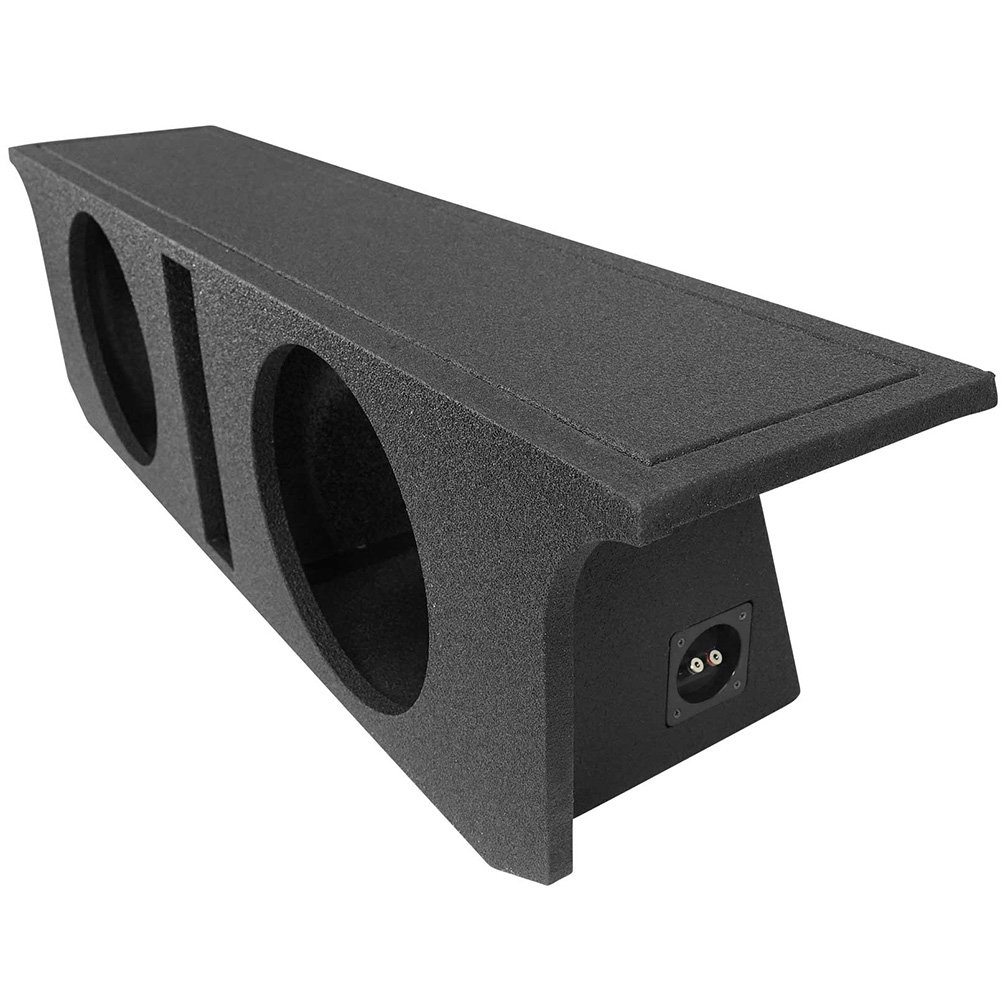 QPower "QBOMB" Jeep Wrangler 4-Door '07-'16 Dual 10" Vented Enclosure