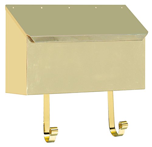 Provincial Collection Brass Mailboxes (horizontal) in Smooth Polished Brass