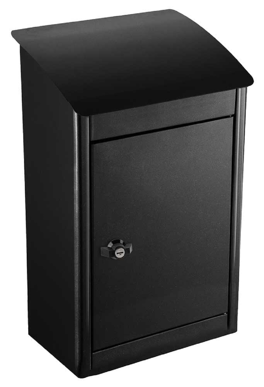 ParcelSentry Junior, locking parcel & mailbox, Black color (wall mount model)