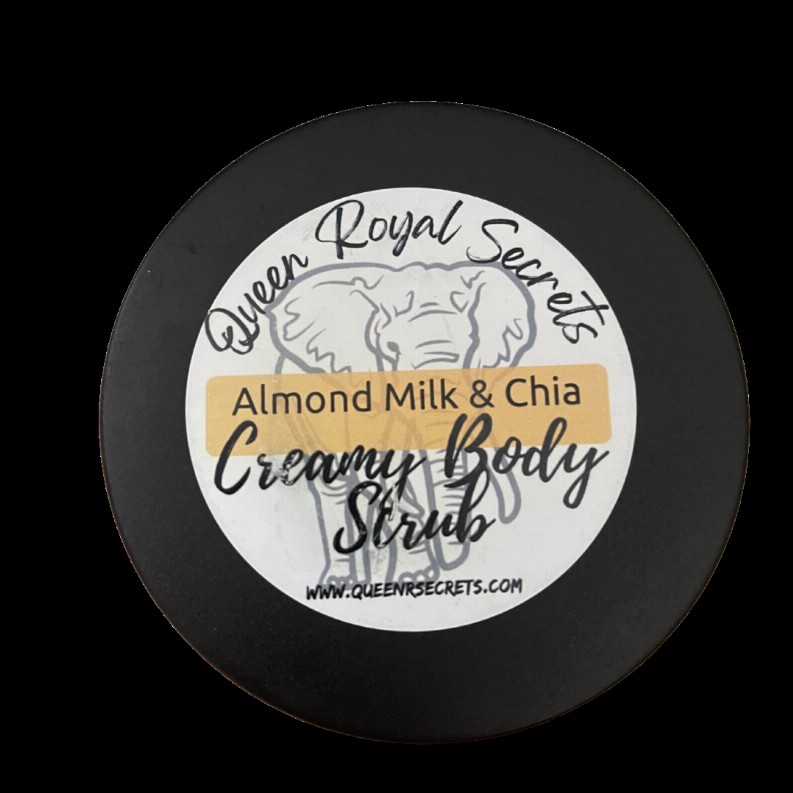 Creamy Sugar Scrub - Almond Milk & Chia