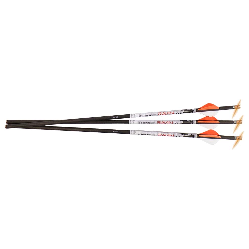 Ravin XK5 Lighted Arrows 500 Grains .001 (3-Pack)