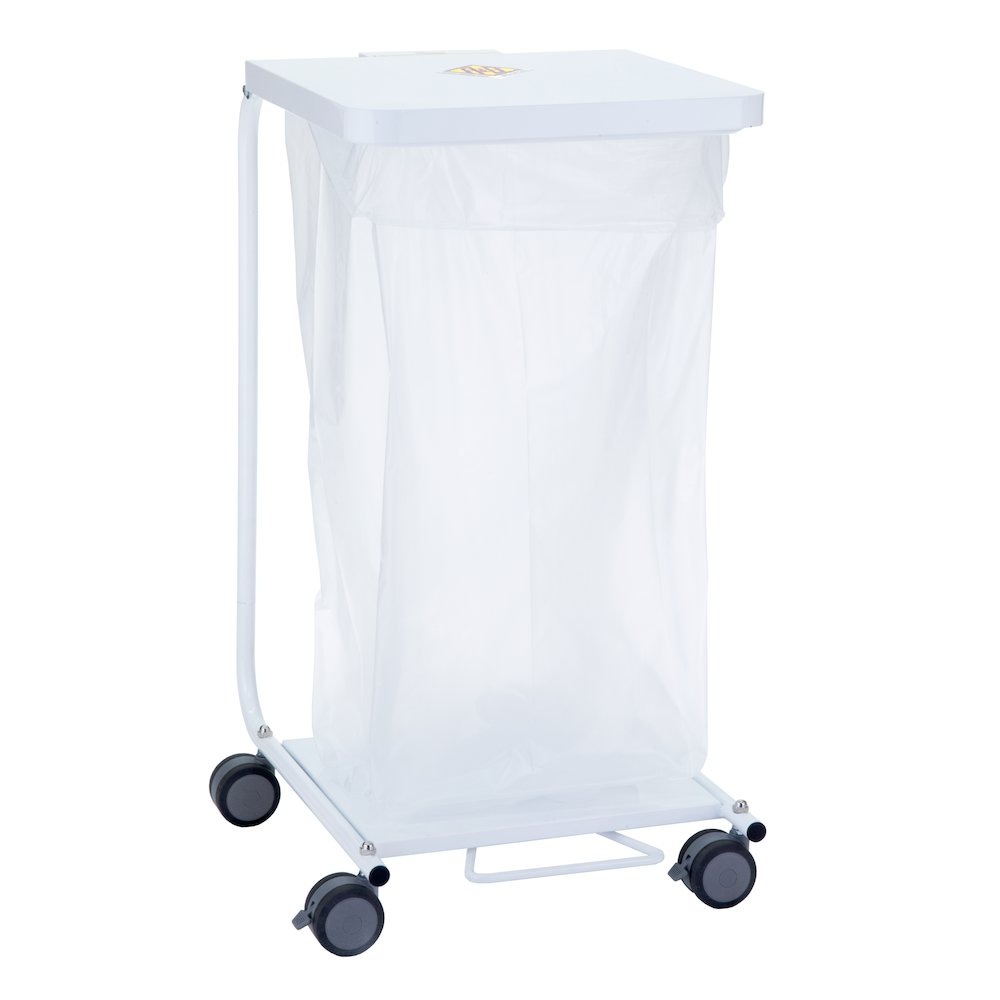 Single Medium Duty Hamper w/ Foot Pedal & Damper