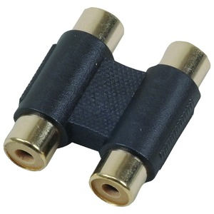 RCA AH210R Stereo RCA Couplers, 2 pk