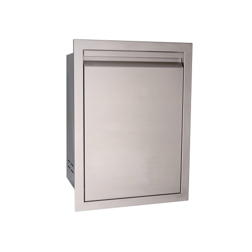 Valiant Stainless Trash Drawer-Fully Enclosed