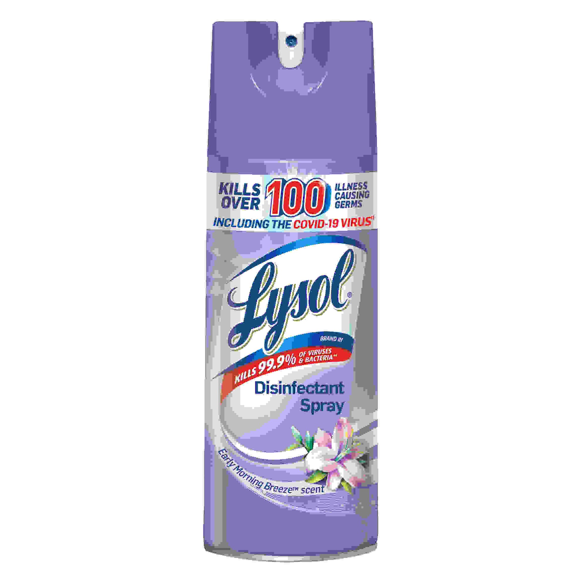 Disinfectant Spray, Early Morning Breeze, 12.5oz Aerosol