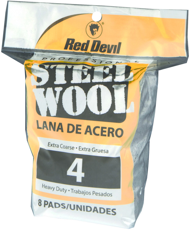 0327 8 Pad #4 Steel Wool
