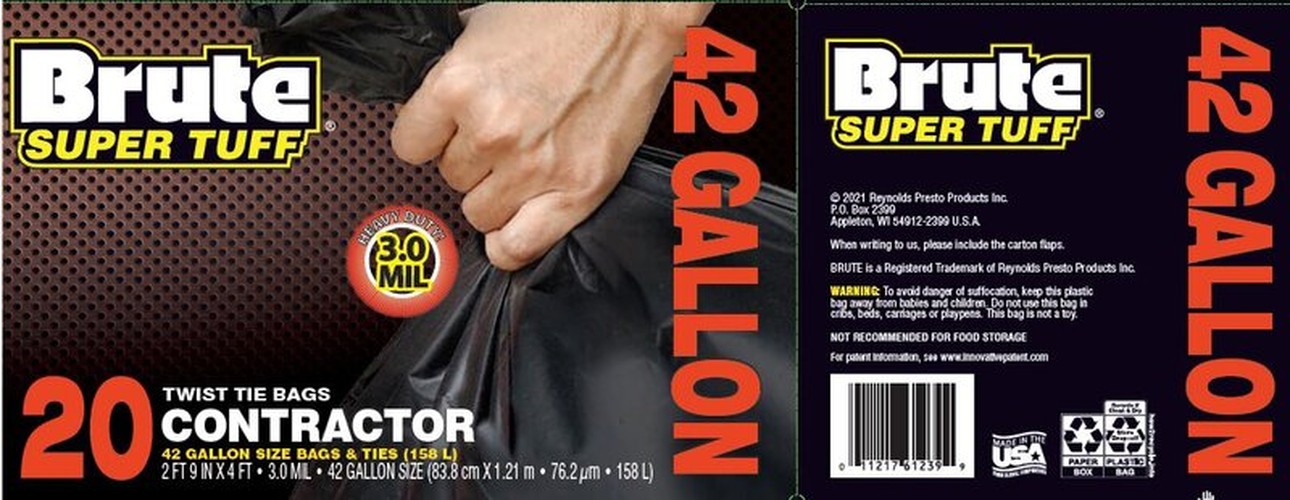 61239 42G 3Mil Contractor Bag