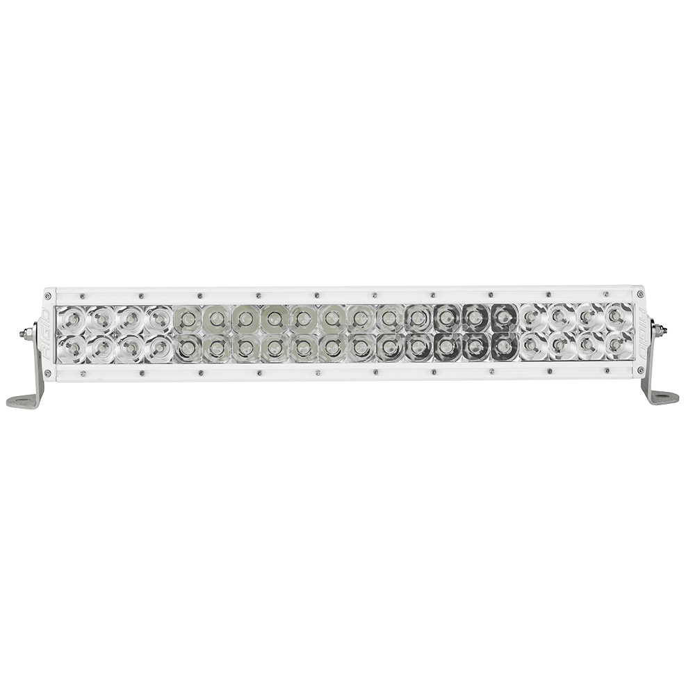 RIGID E-Series PRO LED Light, Spot/Flood Combo, 20 Inch, White Housing