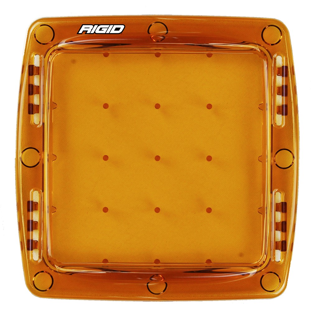 RIGID Light Cover For Q-Series LED Lights, Amber | Single