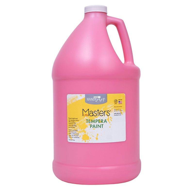 Little Masters Tempera Paint, Pink, Gallon