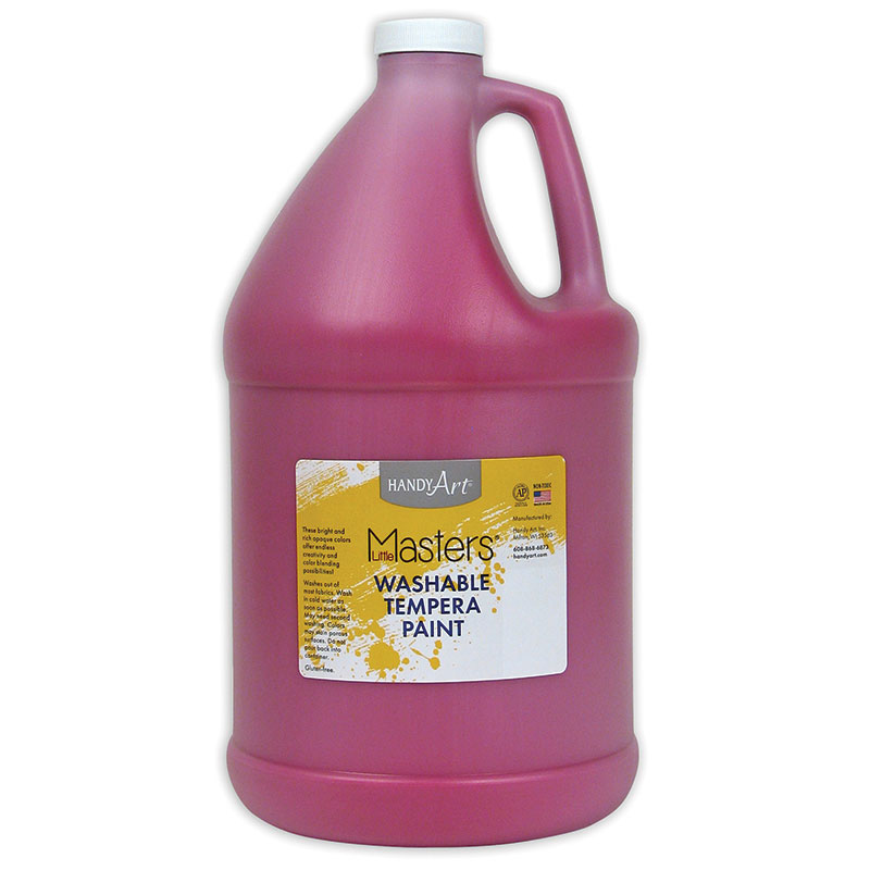 Little Masters Washable Tempera Paint, Magenta, Gallon