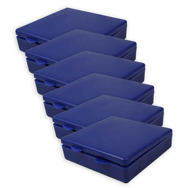 Micro Box, Blue, Pack of 6