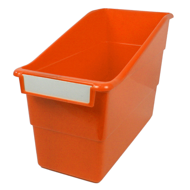 Tattle Shelf File, Orange