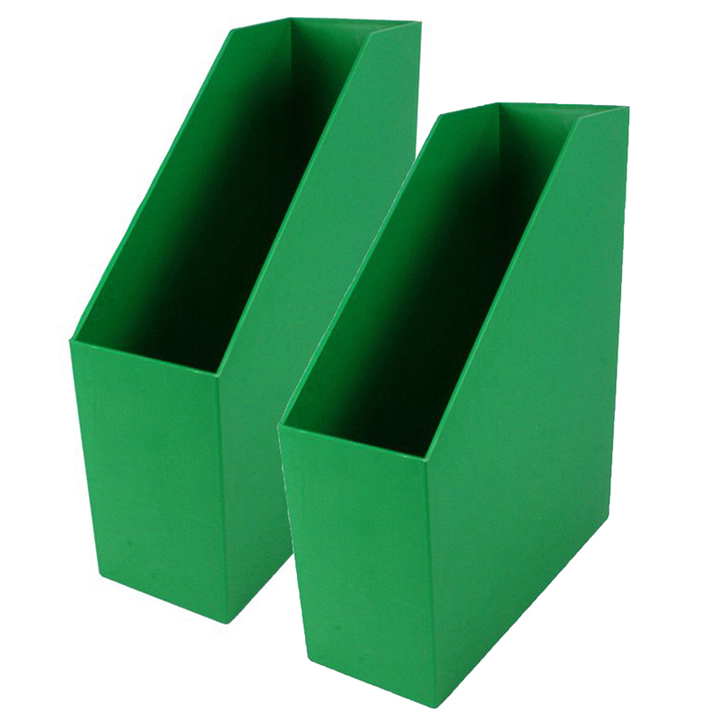 Magazine File, Green, Pack of 2