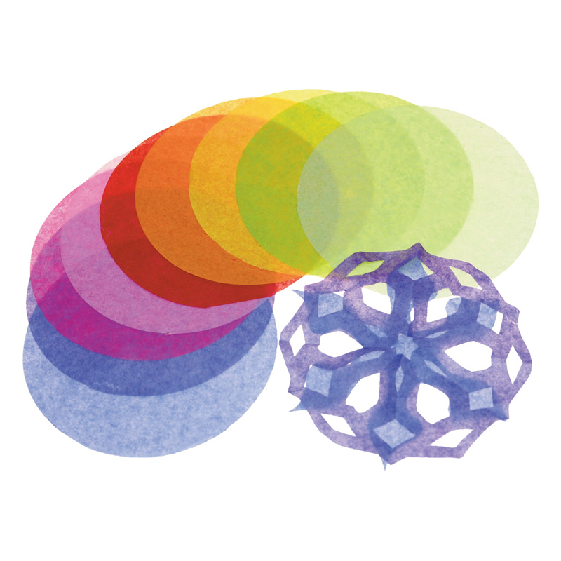 4" Tissue Circles, Pack of 480