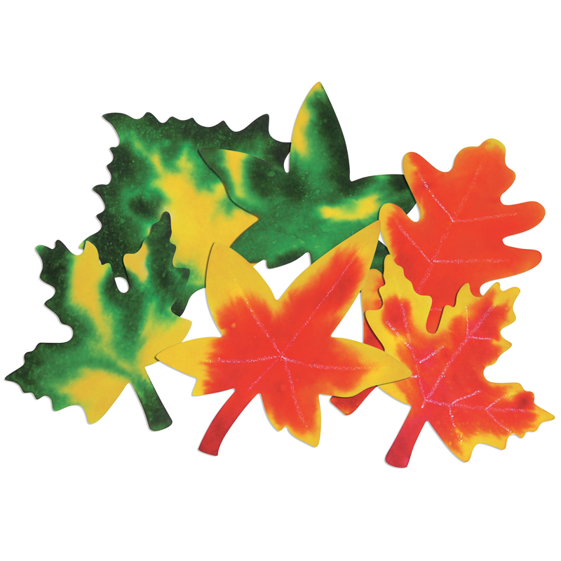 Color Diffusing Paper Leaves, Pack of 80